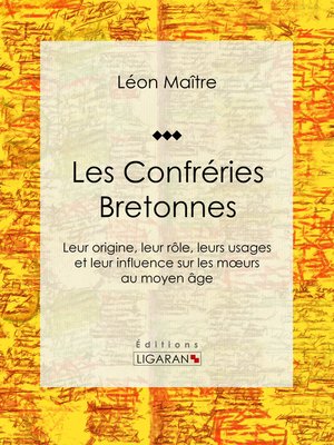 cover image of Les Confréries Bretonnes